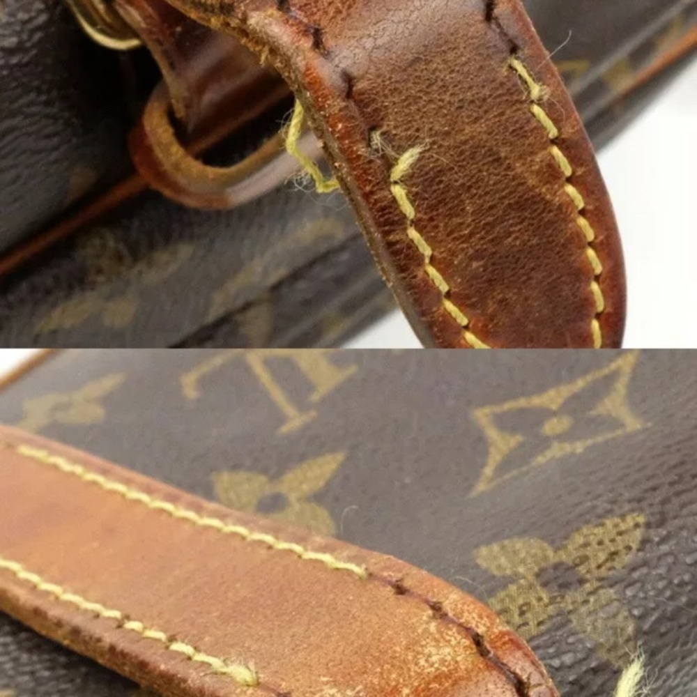 Louis Vuitton Brown Monogram Canvas Crossbody Messenger Bag - Picture 2 of 15